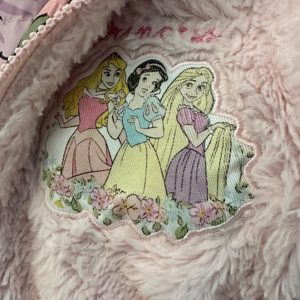 Disney Princess Hooded Jacket Reversible - Picture 7 of 7
